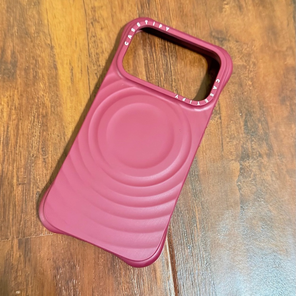 Casetify iPhone 17 Pro Mulberry Ripple Case